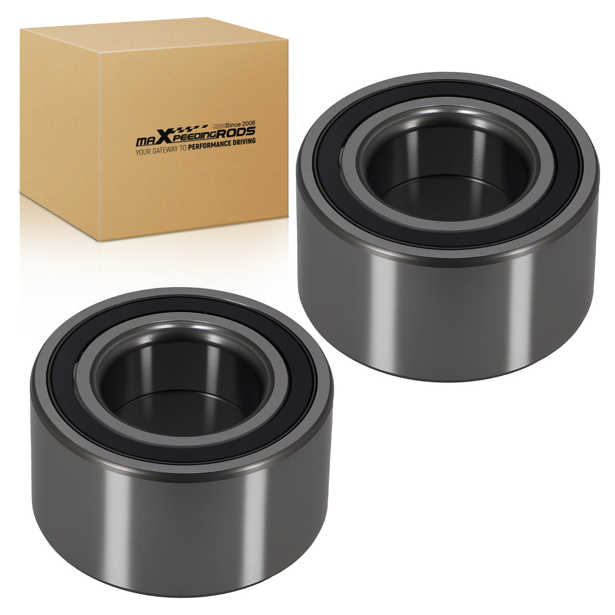 Front Left Right Wheel Bearing compatible For HONDA 2007-2014 510091 WB510091 compatible For FWD