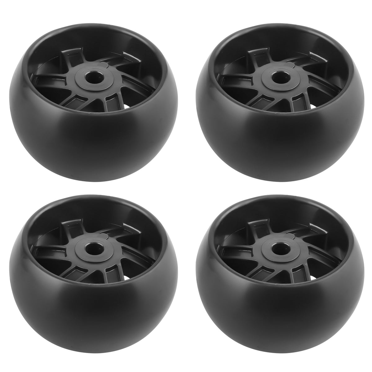 4x Deck Wheels and Hardware Kit For Central Spares-UK 5321748-73 Oregon 72-031