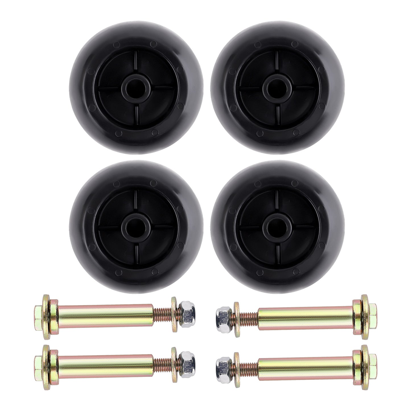 4Pc Deck Wheel Kit compatible For Husqvarna LZDS902K725 LZE600GKA484A2 022-5234-98