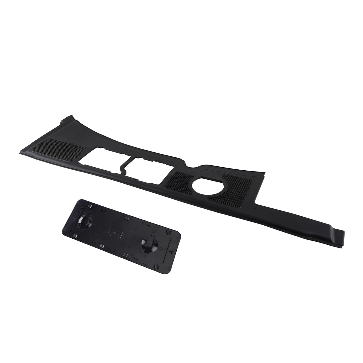 Front Cowl Water Deflector compatible For Audi A4 B6 B7 01-08 8E1819447 8E1819422A Black