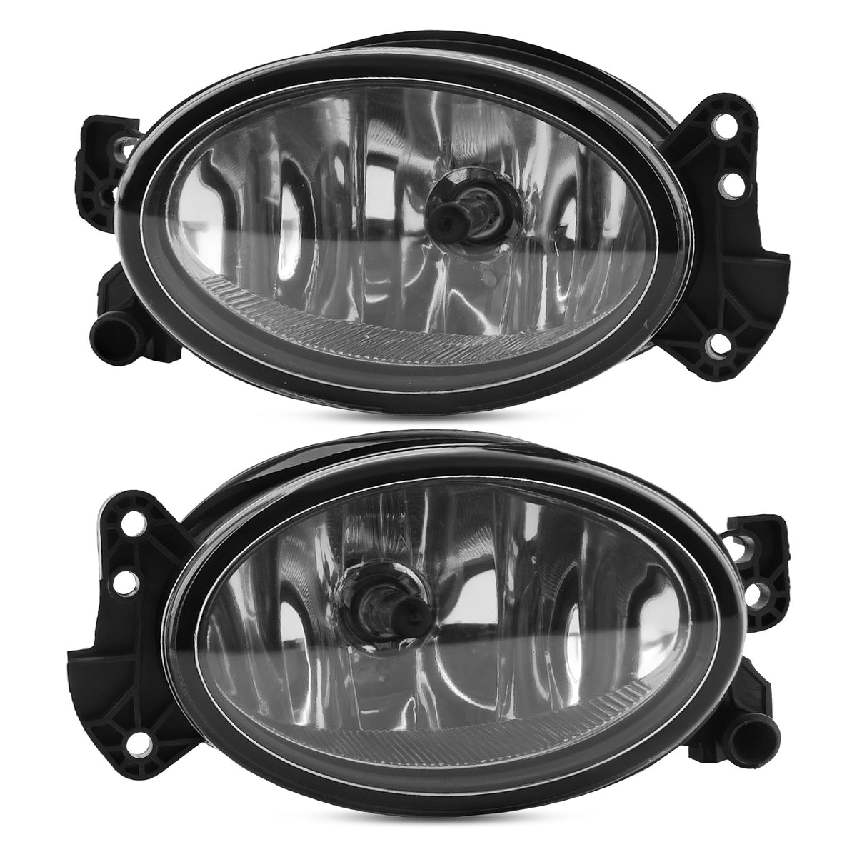 Pair Fog Lamp compatible For Mercedes Benz E320/E350/E550 2007-2009 1698201556 1698201656