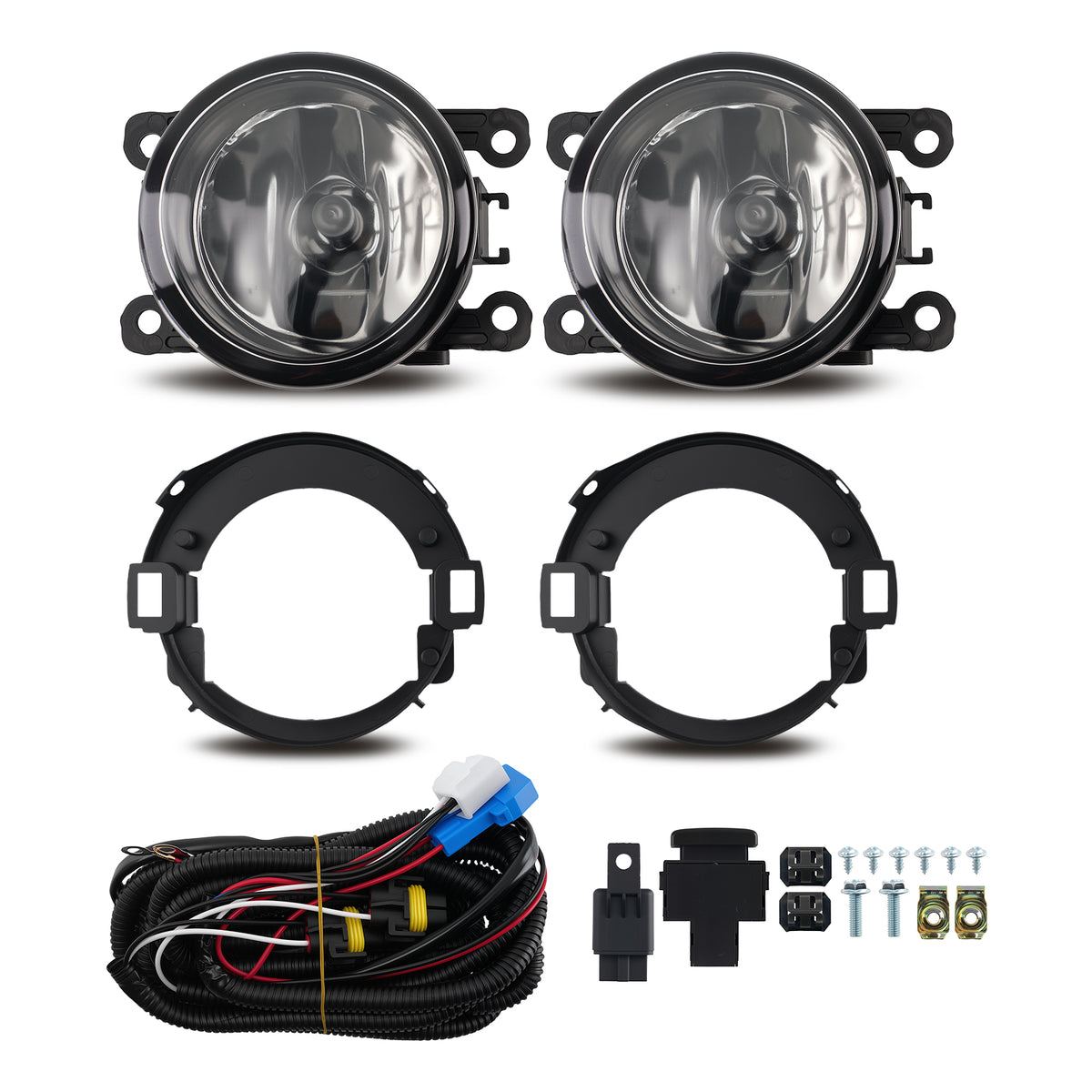 Fog Lights Bumper Lamps compatible For Nissan Frontier 2010-2019 compatible For Nissan Xterra 2005-2015