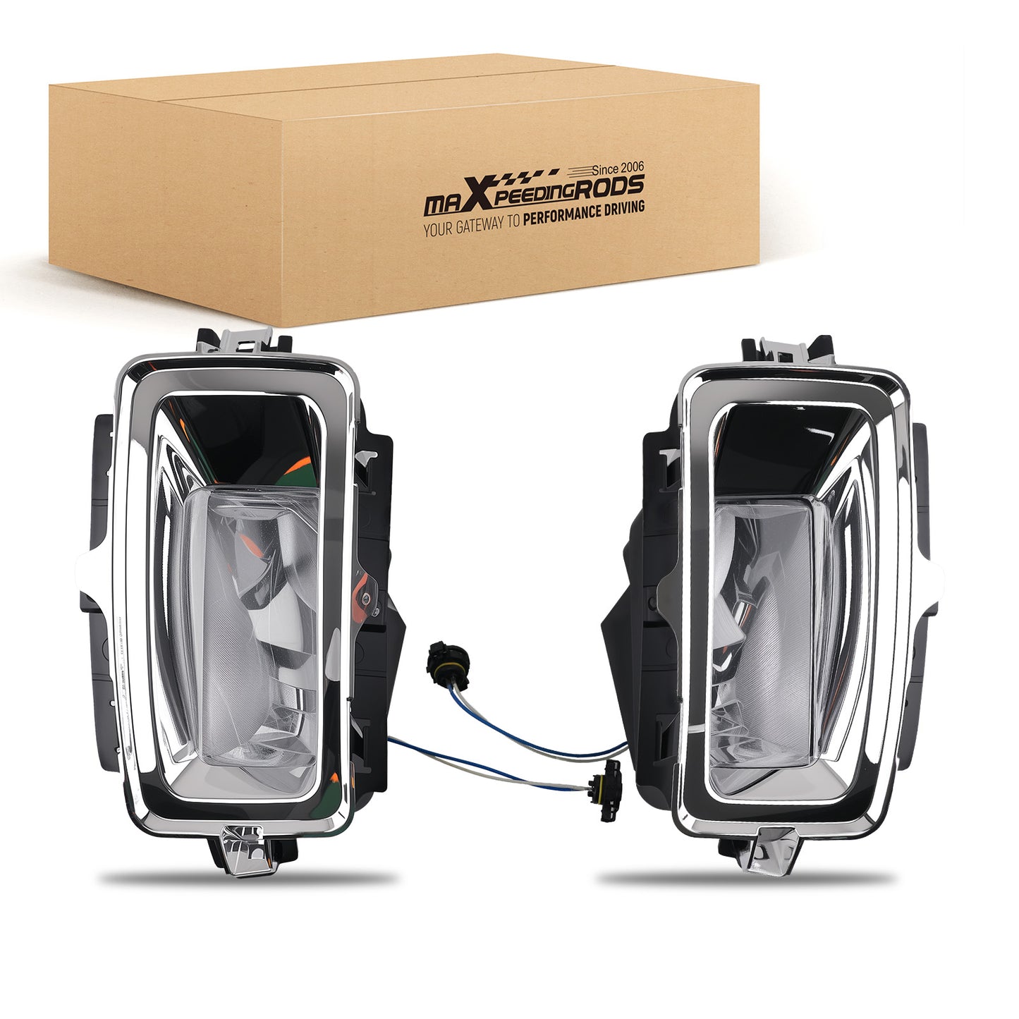 Bumper Lamps Fog Lights LeftRight compatible For Chevy Silverado 1500 2013 2014 2015