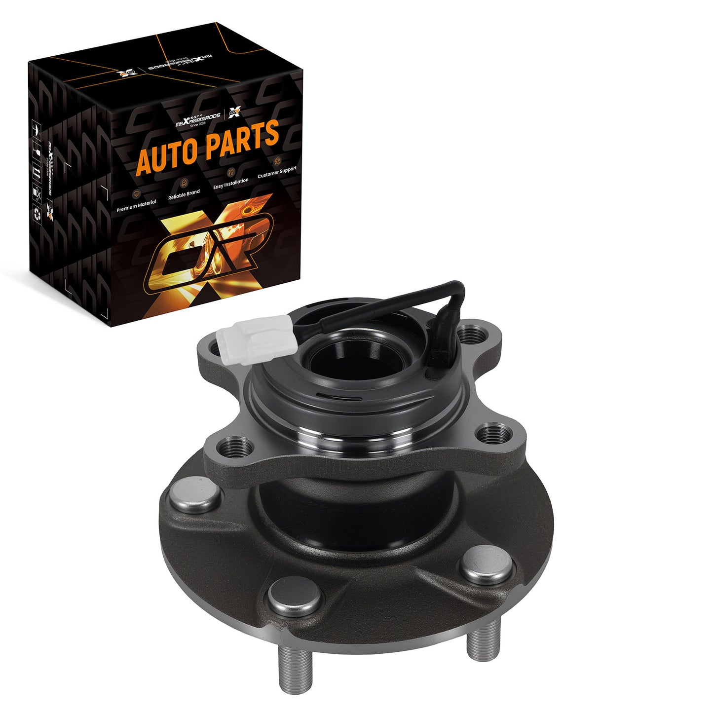 Rear Wheel HubBearing Assembly compatible For SUZUKI SX4 AWD 2007-2013 SK512393
