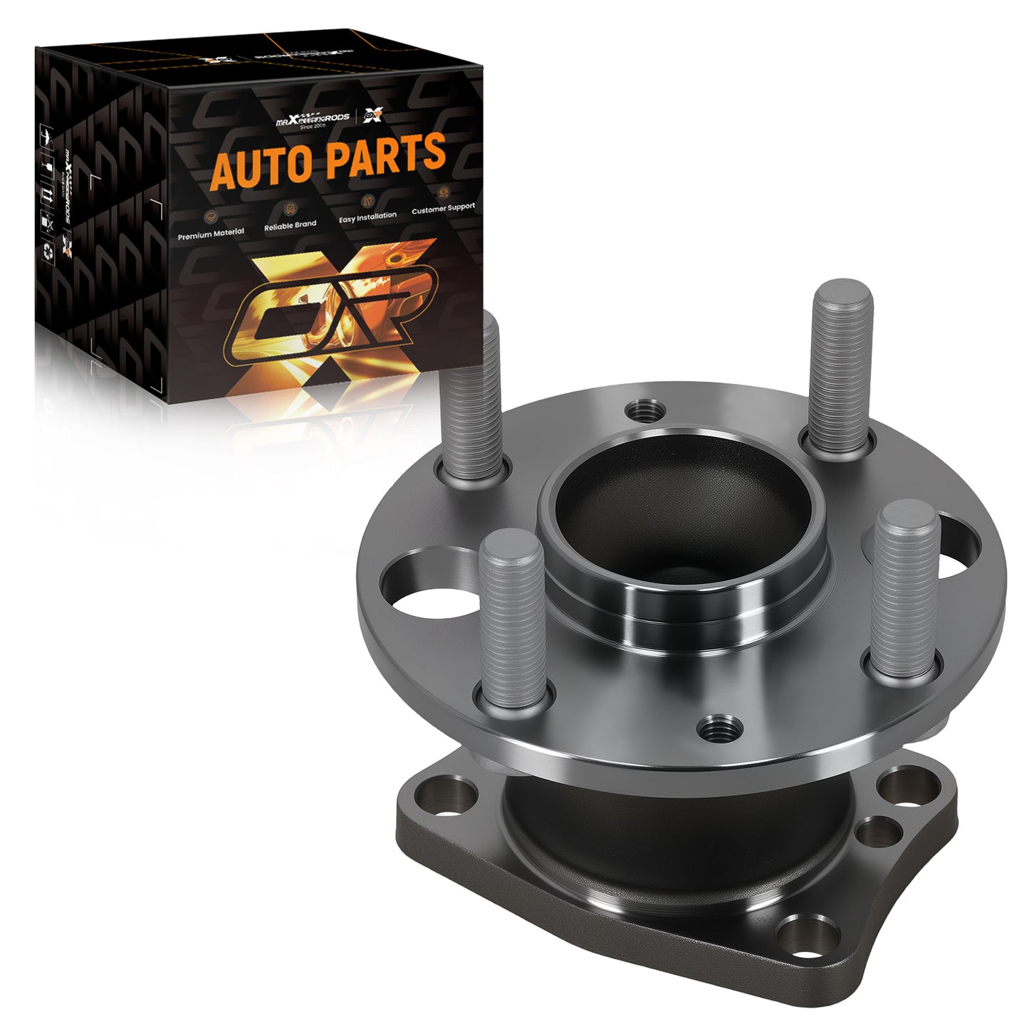Rear LH / RH Wheel HubBearing compatible For Mazda 2 2011-14 512468 WE60622 ABS