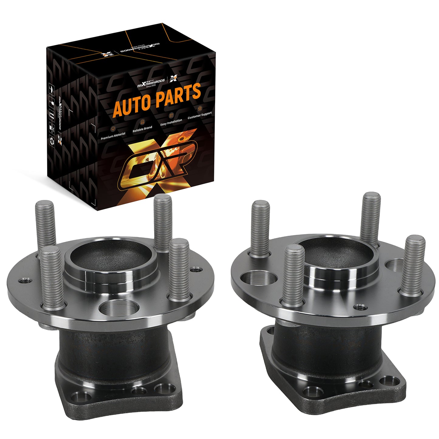Rear Wheel Bearing Hub compatible For Mazda 2 11-14 512468 H512468 BR930832 HA590431