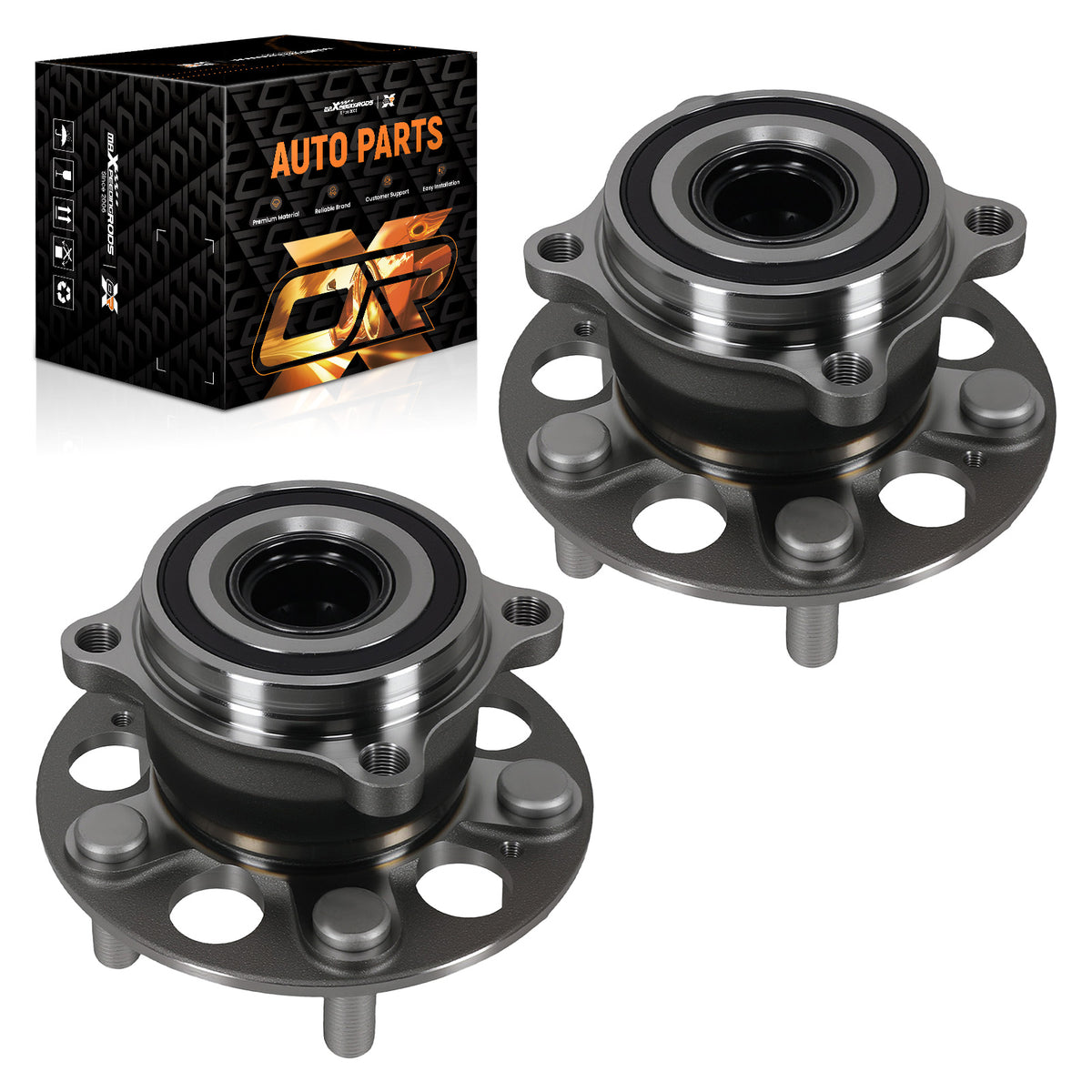 Pair Rear Wheel Bearing Hub Assembly compatible For Acura MDX AWD 2017-2020  512629