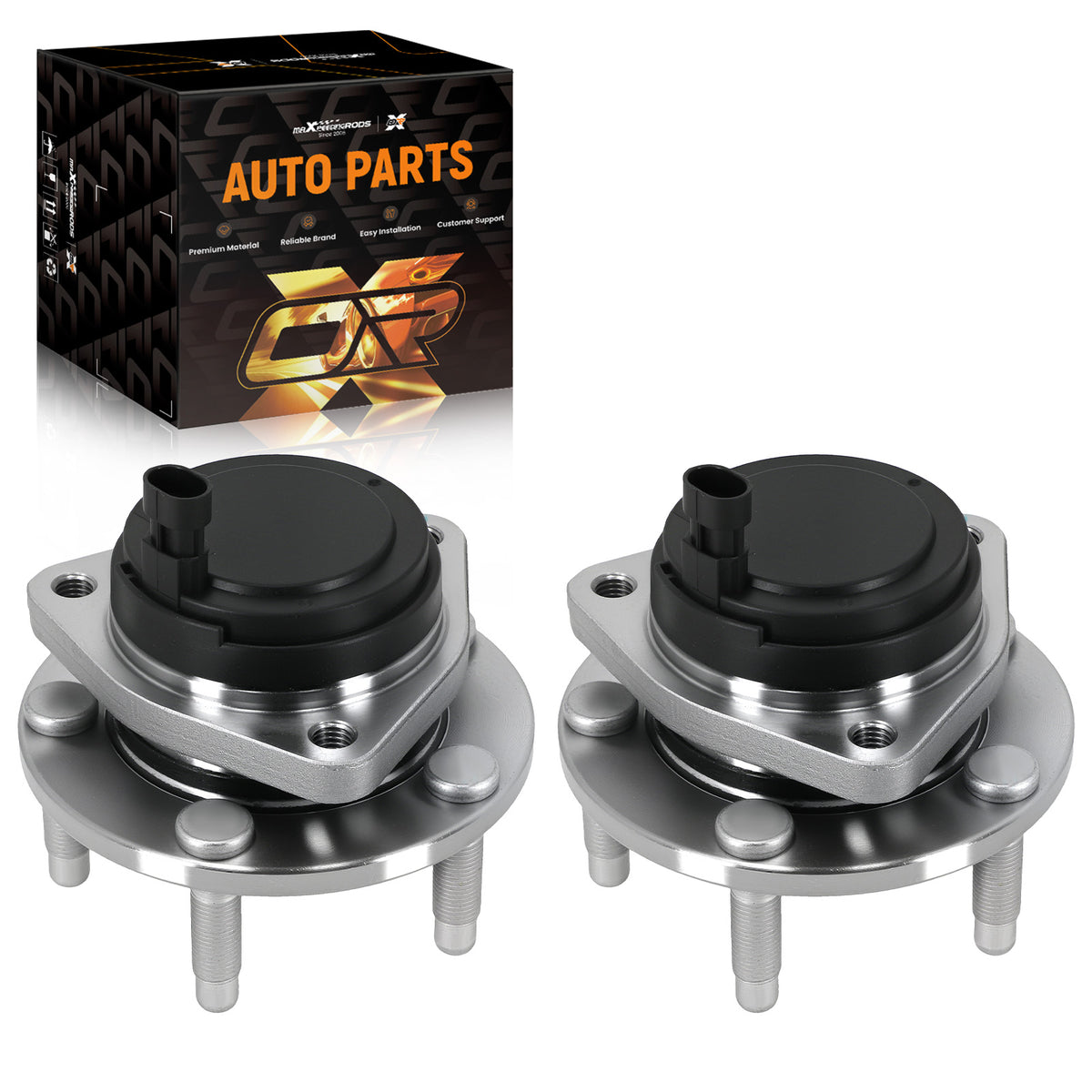 Front Wheel HubBearing Assembly compatible For Pontiac G8 2008-2009 WE61344 BR930782