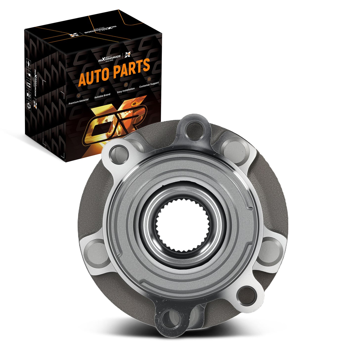 Front LH RH Wheel Bearing Hub Assembly compatible For Nissan Murano 2009-2014 513338