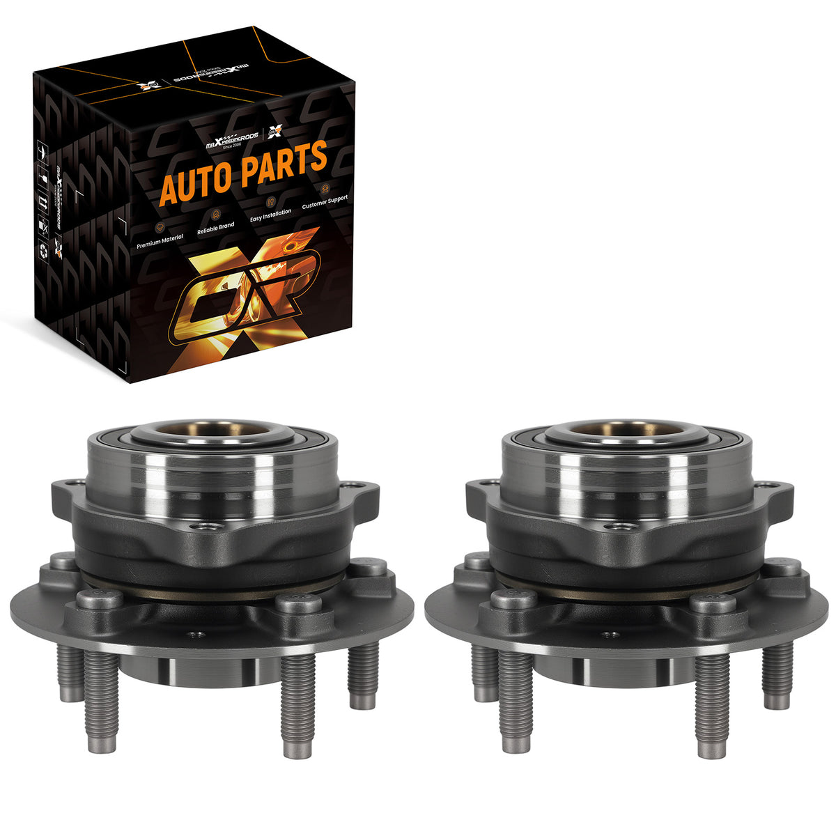 2pcs Front Left Right Wheel Hub Bearing compatible For Buick LaCrosse 2017-19 513398