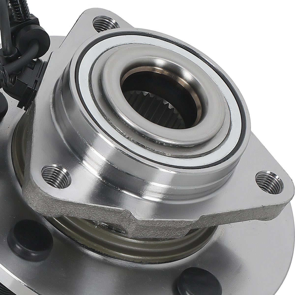 Front Wheel Bearing Hub compatible For Dodge Ram 1500 2009-2010 V6 3.7L 515126 68024245AA