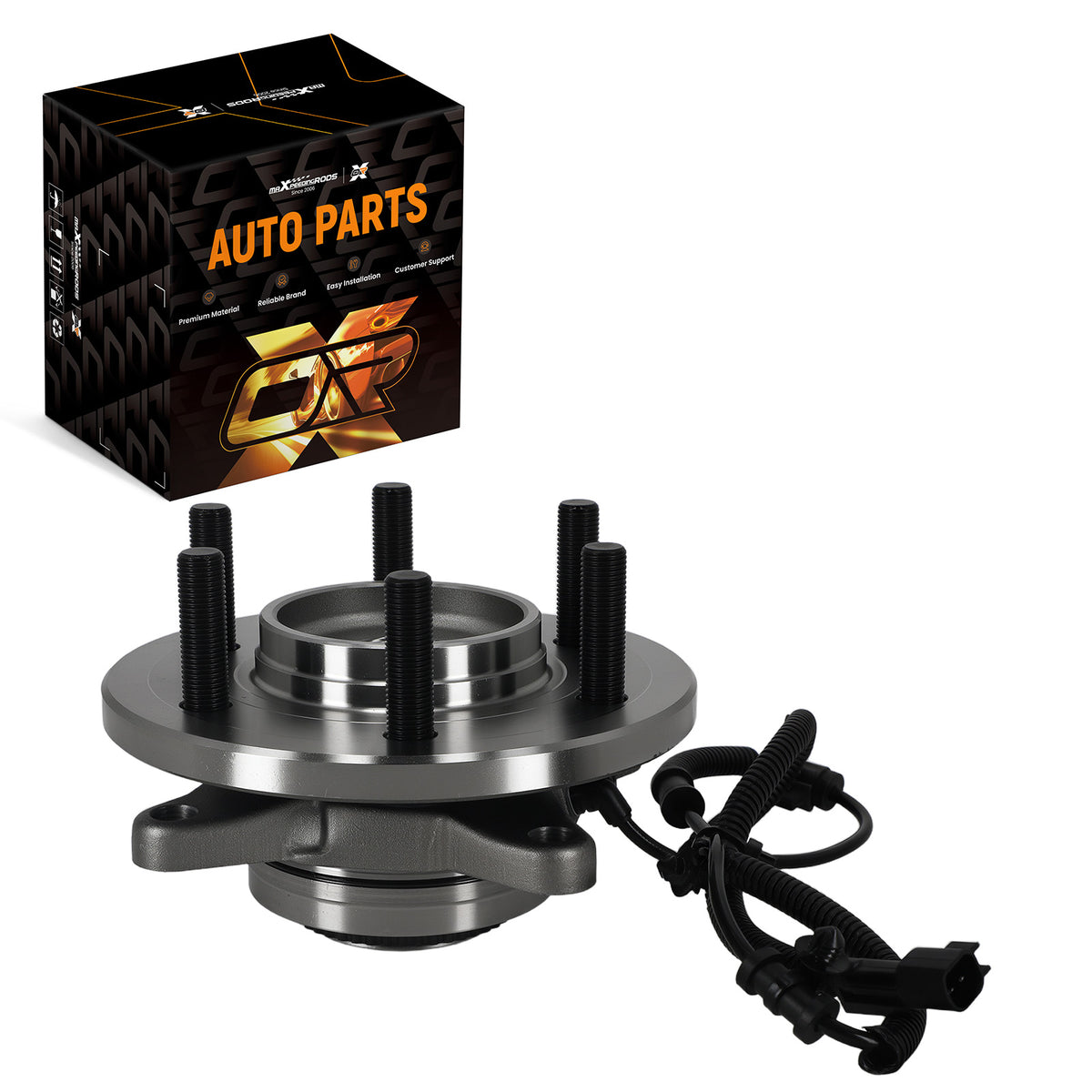 Front Wheel HubBearing Assembly compatible For Ford Expedition 4WD 2015-2017 WA515158