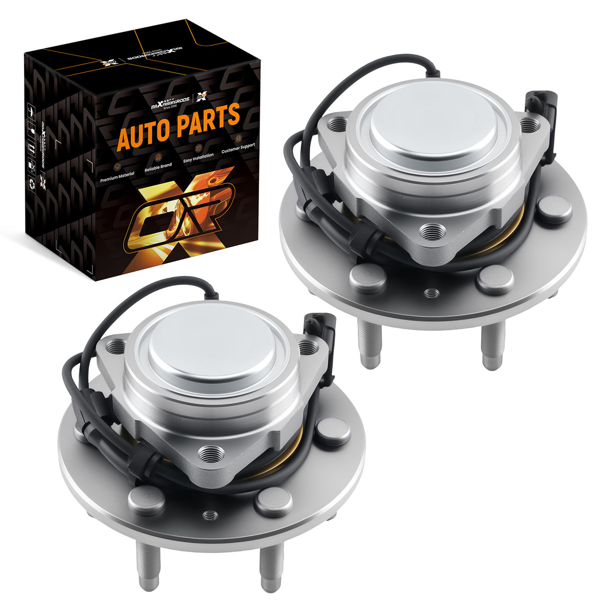 Front Wheel Hub Assembly compatible For Chevrolet Silverado 1500 RWD 1999-2004 515175