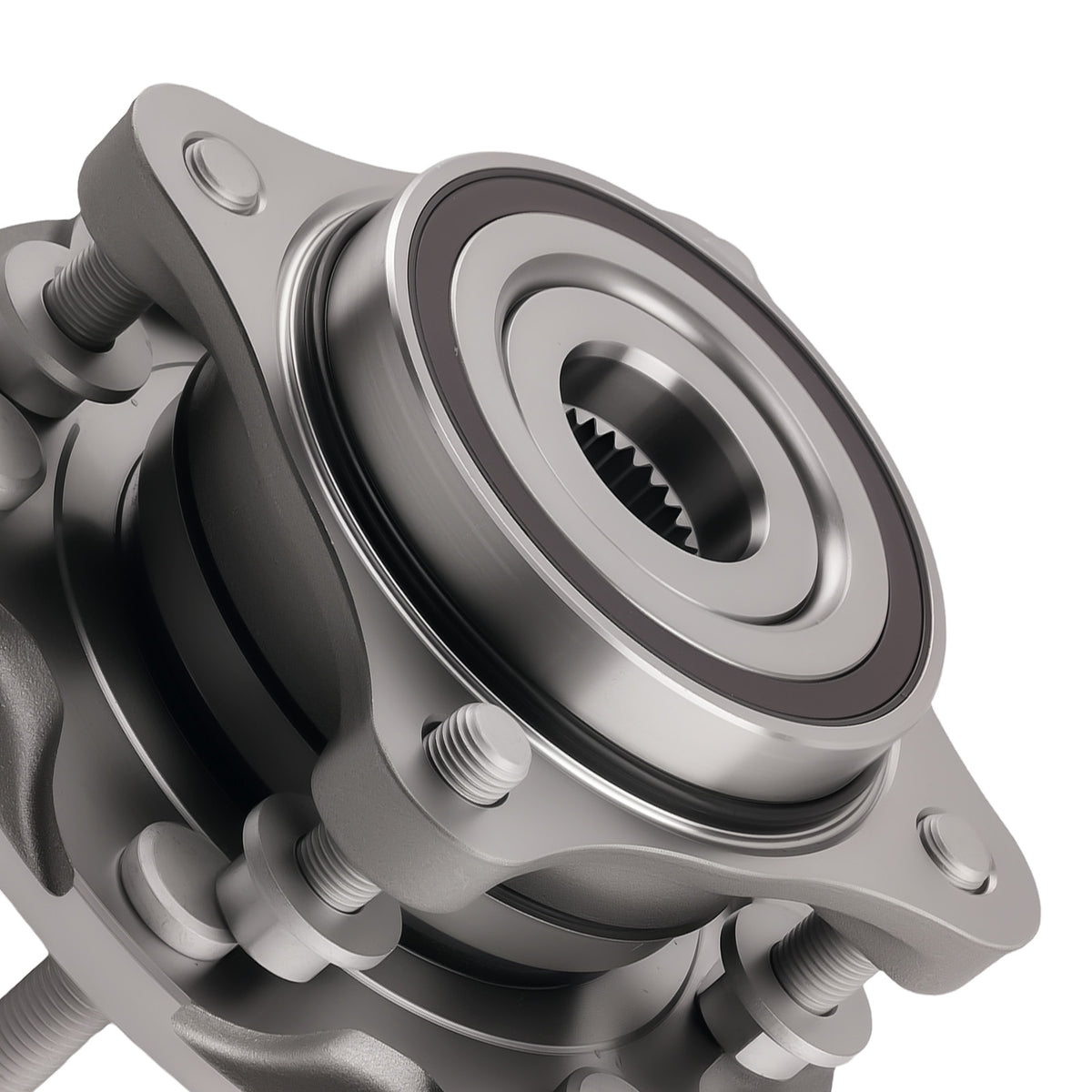 Front Wheel Hub Assembly compatible For Toyota 4Runner 4WD 2003-2021  43502-35220 950001