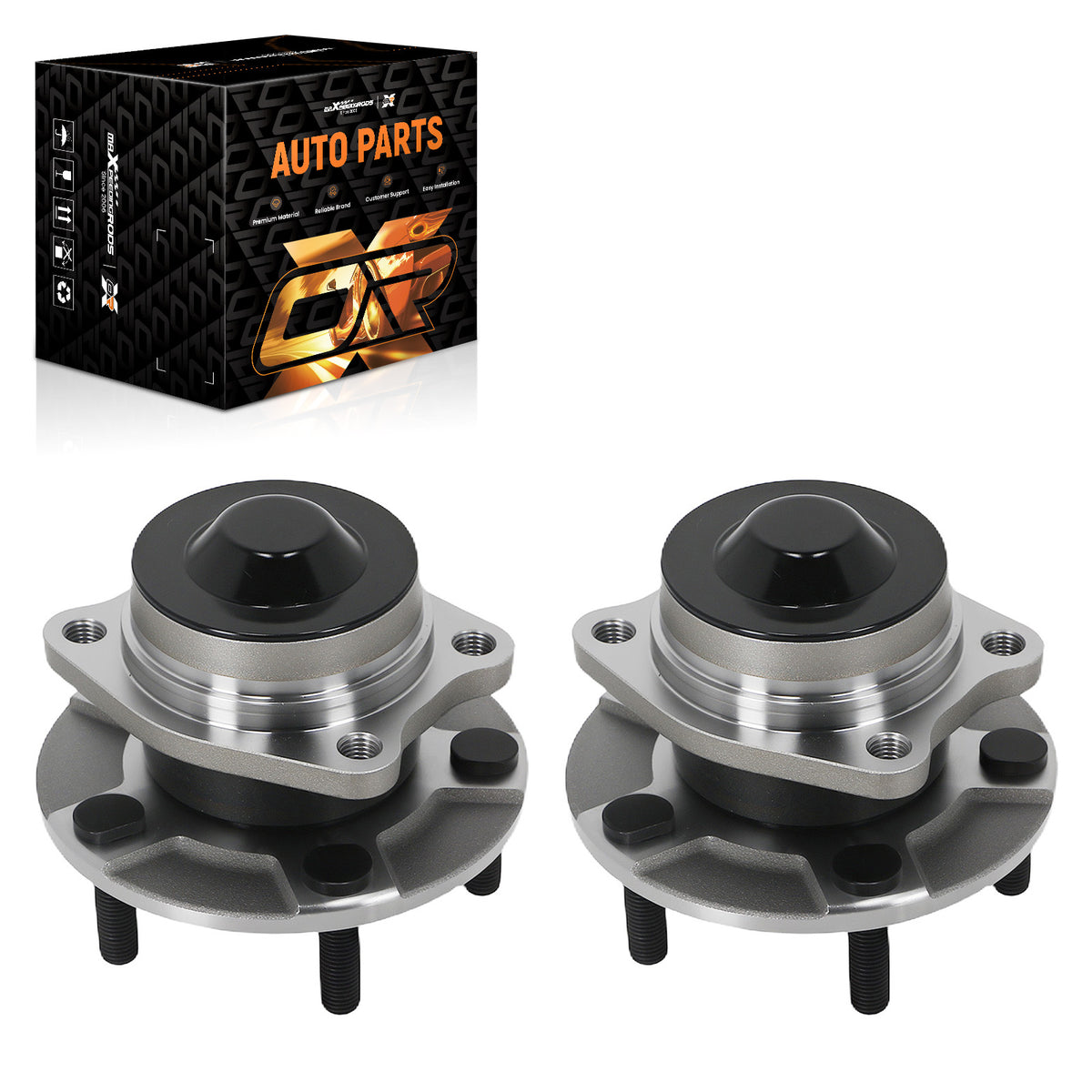 Rear Left Right Wheel Bearing Hub Assembly compatible For Chrysler TownCountry 512170