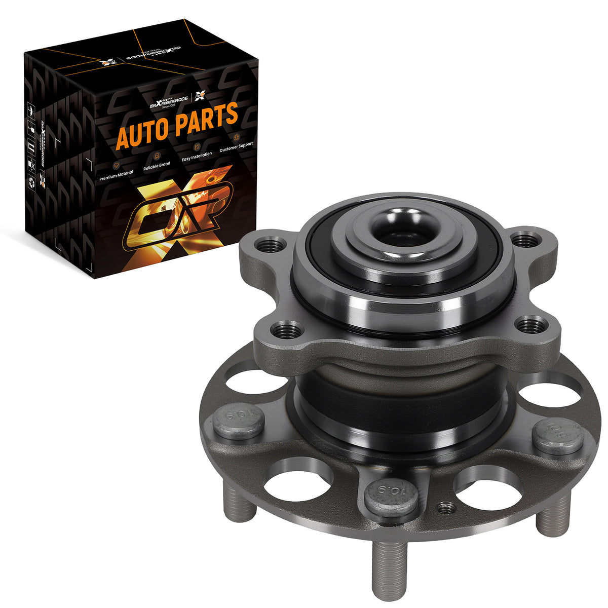 5 Bolt Rear Left Right Wheel HubBearing compatible For Acura TSX 2004-2008 512327
