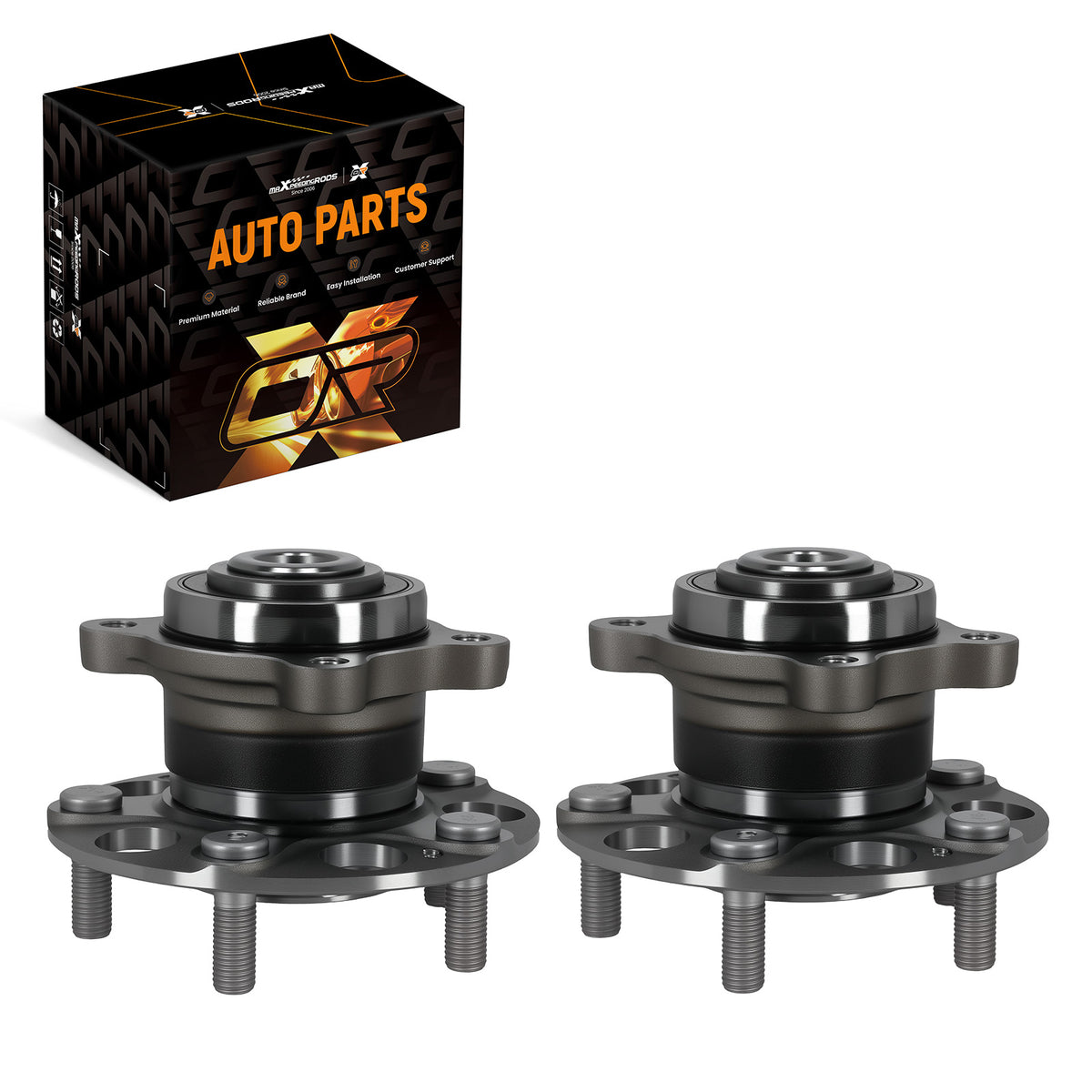 Rear Wheel Bearing Hub Assembly compatible For Acura TSX 2004-2008 WE60420 BR930607