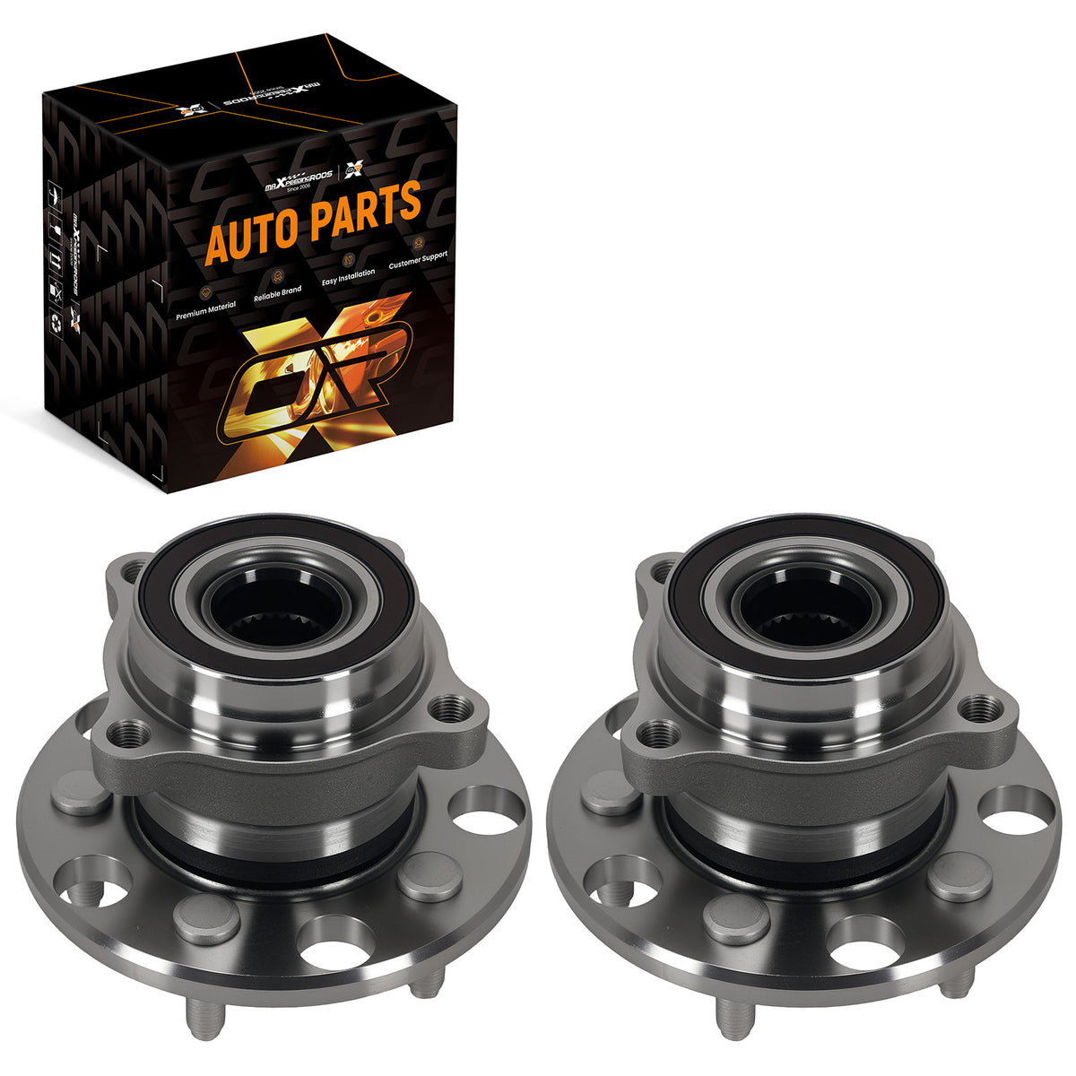 2pcs Rear Wheel Bearing Hub compatible For Lexus RC F IS F GS F 2008-2022 512337