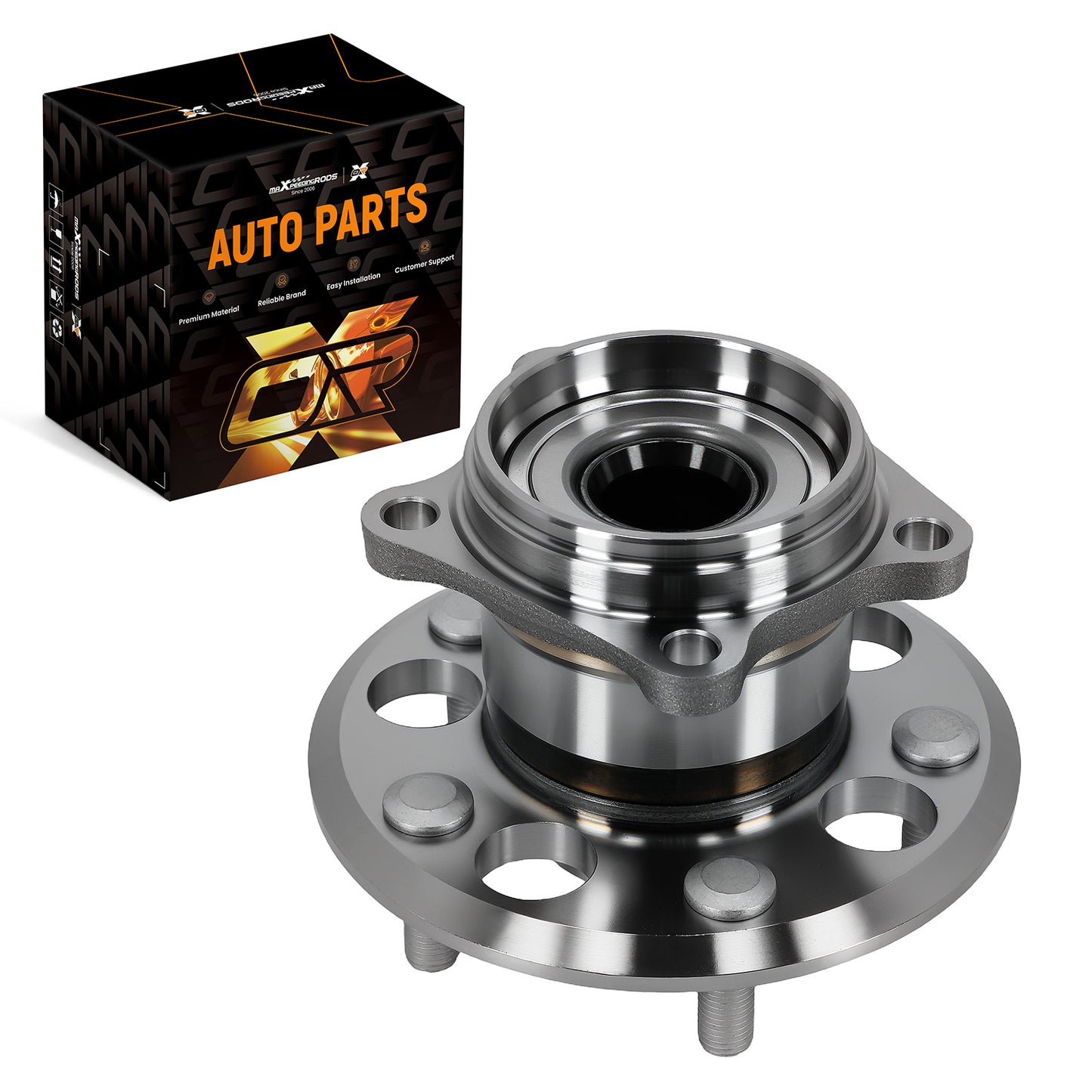 5-Bolt Rear Wheel Hub Assembly compatible For Toyota RAV4 AWD/4WD 2001-2005 HA594505 Square