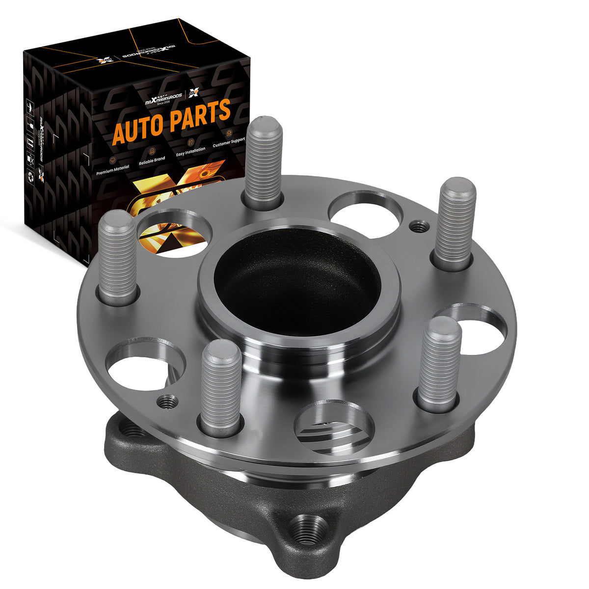 Rear Wheel Hub Bearing Assembly compatible For Honda Accord TSX 08-14 512353 ABS Component
