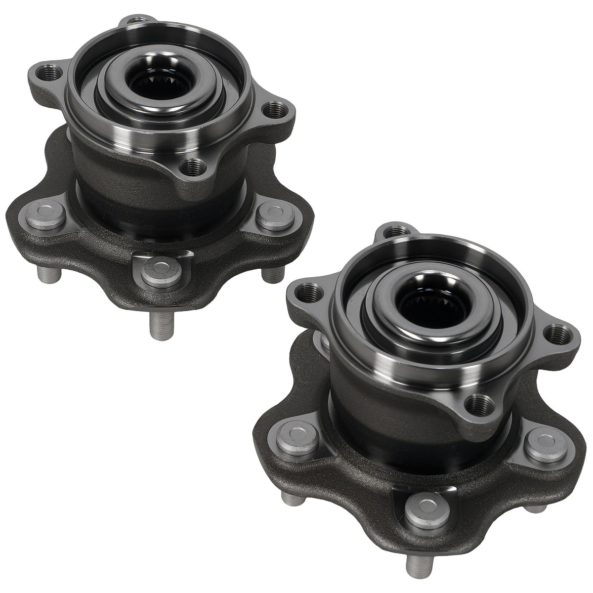 5-Bolt Rear Wheel Hub Bearing compatible For Nissan Juke Rogue AWD 2008-2020  WA512373