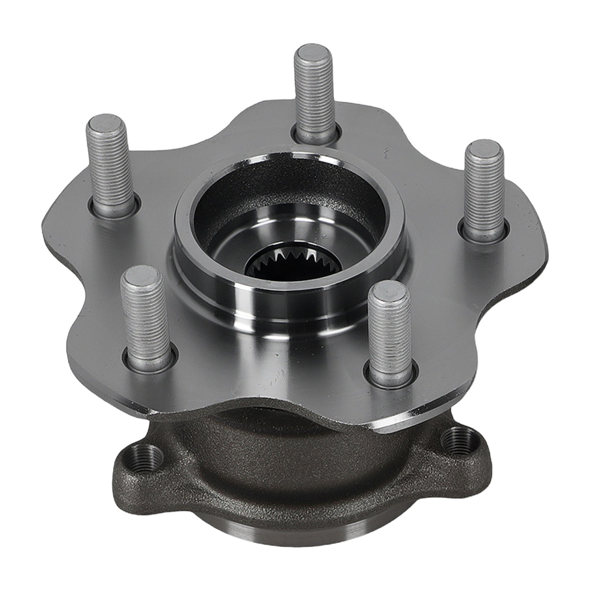 5-Bolt Rear Wheel Hub Bearing compatible For Nissan Juke Rogue AWD 2008-2020  WA512373