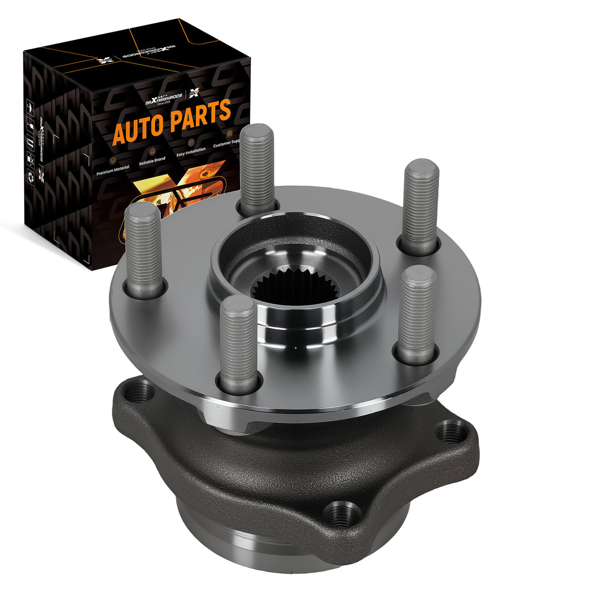 1x Rear Left Right 5-Bolt Wheel Hub Assembly compatible For Subaru WRX STI 2013-2014 512401