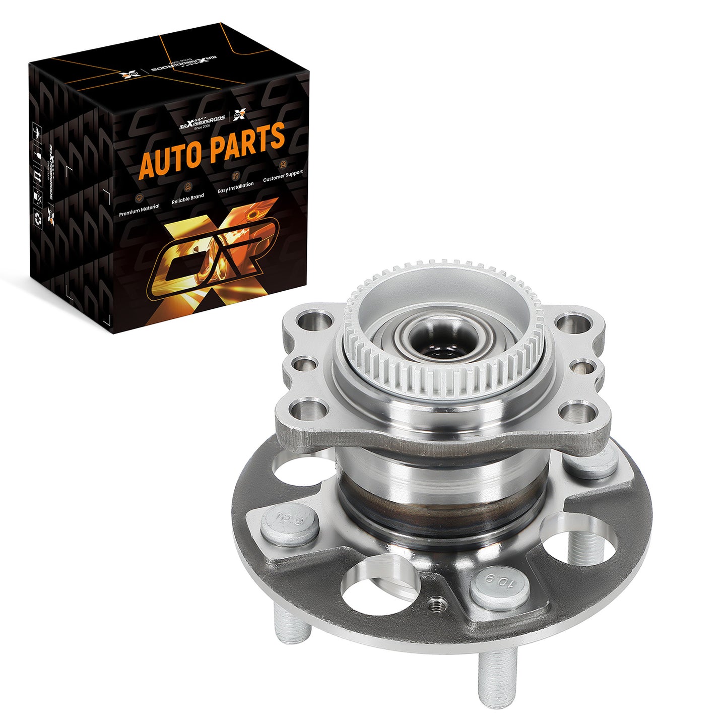 Rear Wheel HubBearing Assembly compatible For Hyundai Accent/Compatible For Kia Rio 12-17 527500U000