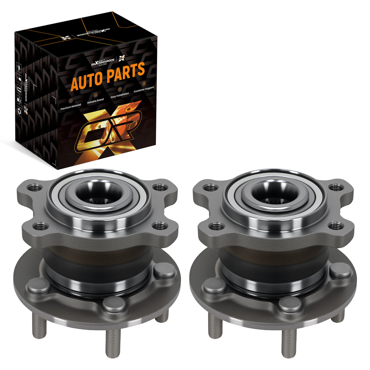 Rear Left Right Wheel HubBearing compatible For Ford Escape/Compatible For Lincoln MKC AWD 512500