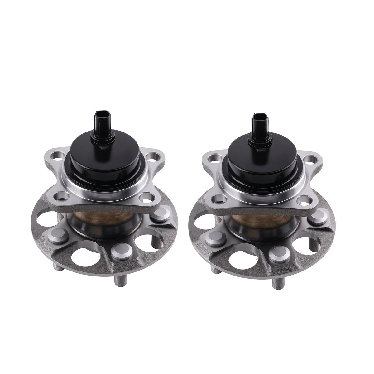 Rear Wheel Bearing Assembly compatible For Toyota Prius 512505 2010-15 Square Flange