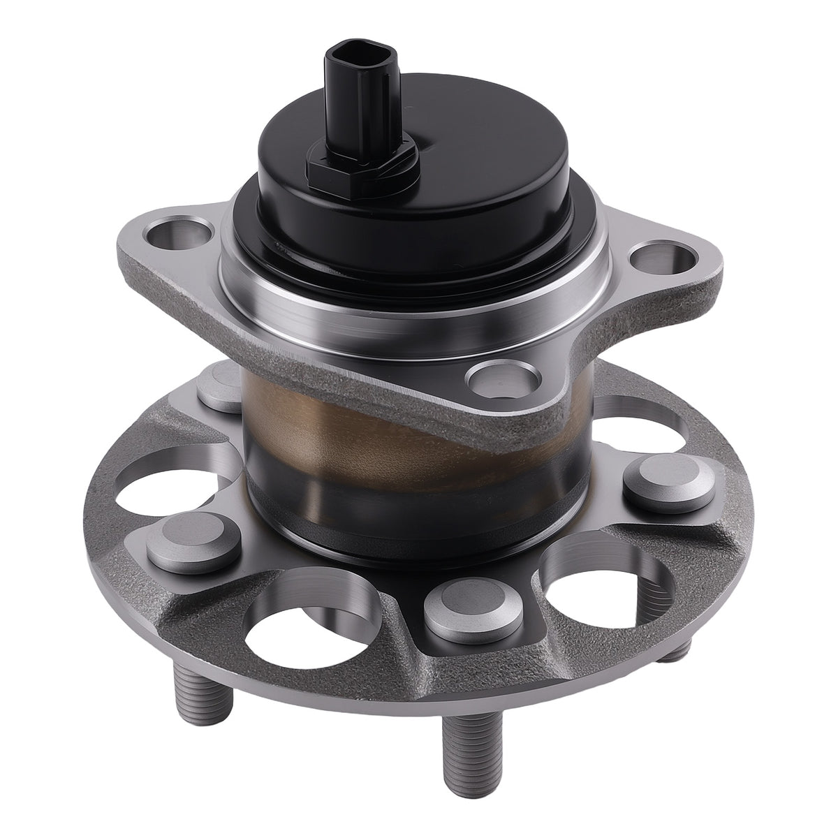 Rear Wheel Bearing Assembly compatible For Toyota Prius 512505 2010-15 Square Flange