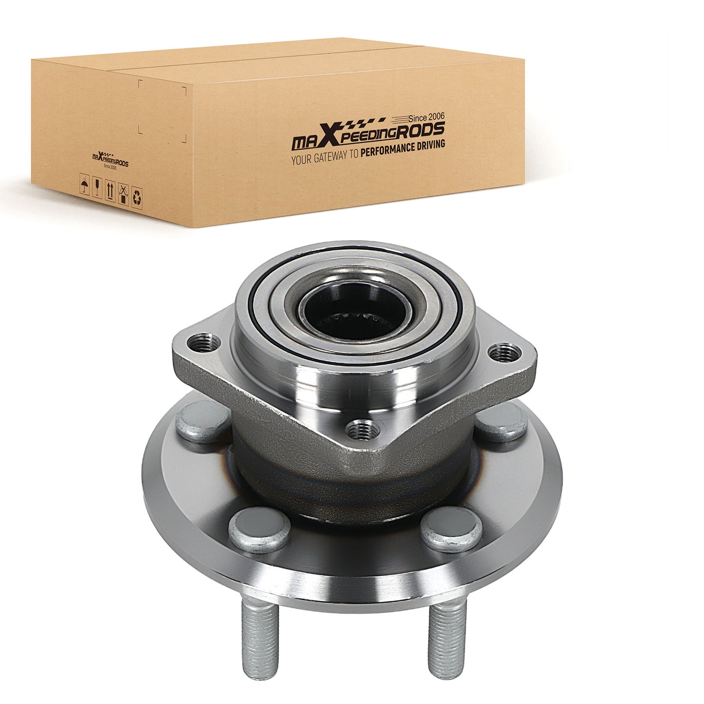 Rear Wheel Bearing Hub Assembly compatible For Pontiac Vibe AWD 2003-2006 4241012250 512512