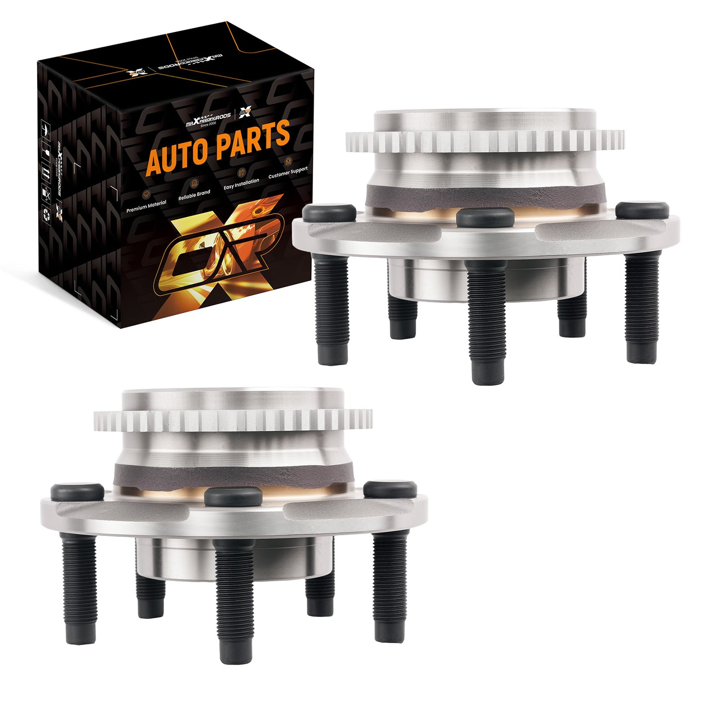 5 Bolt Front Wheel Hub Assembly with ABS compatible For Ford Mustang 1994-2004 1R3Z1104AA