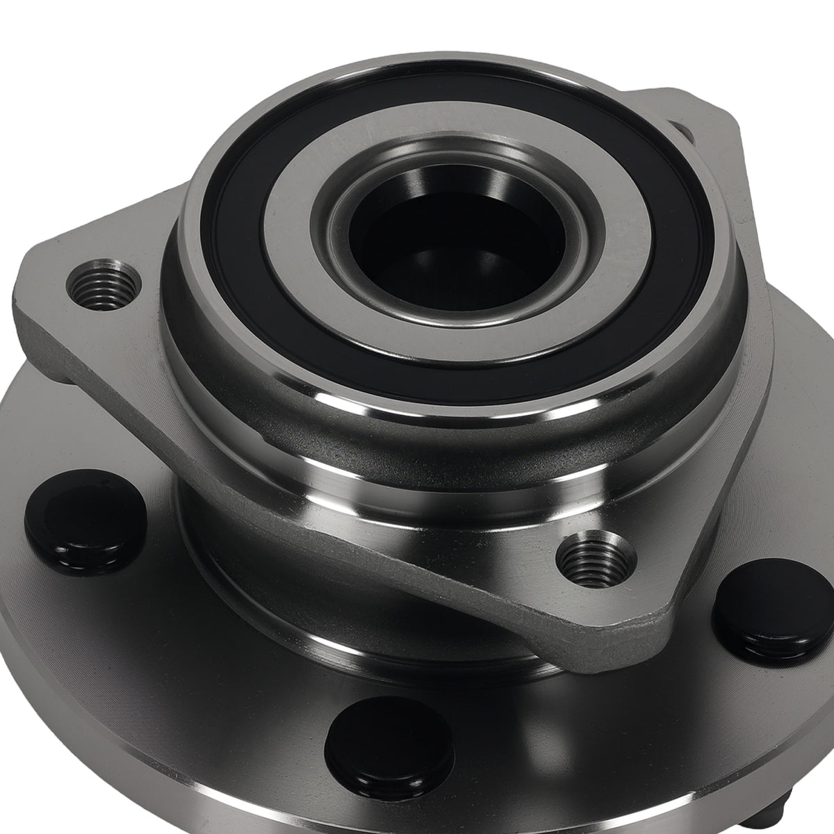 2 Front HubBearing Set compatible For Jeep Grand Cherokee 99-04 BR930335 3-Bolt ABS
