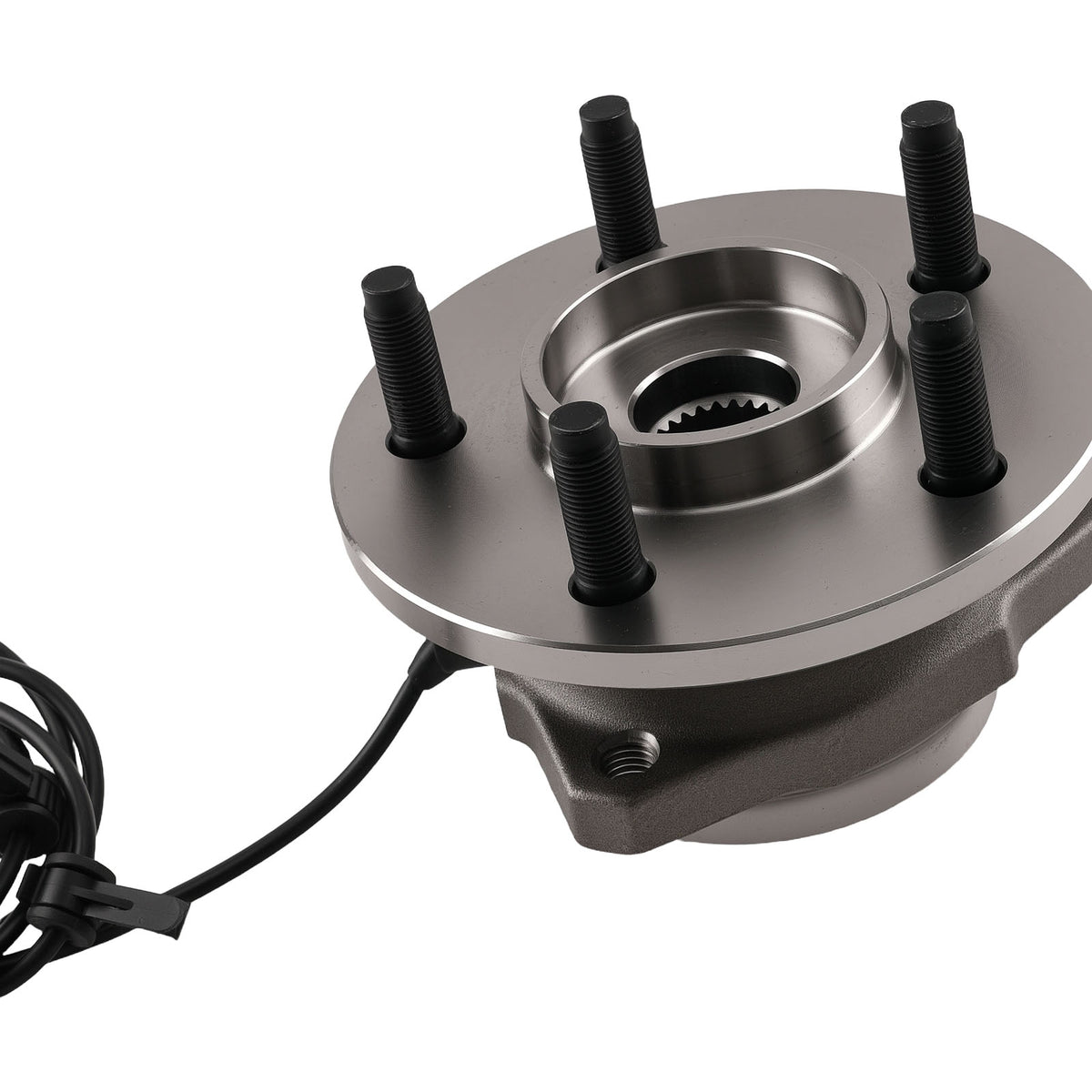 Pair 5 Bolt Front Wheel Hub Kit LR compatible For JEEP Liberty 02-07 513176 513177 w/ABS