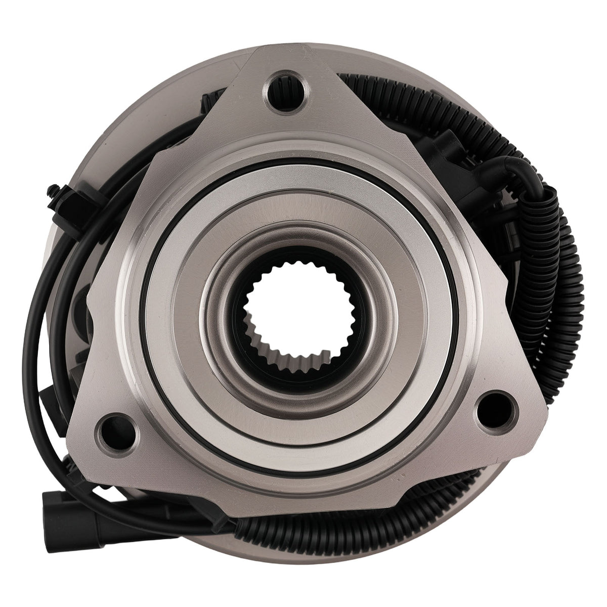 Pair 5 Bolt Front Wheel Hub Kit LR compatible For JEEP Liberty 02-07 513176 513177 w/ABS