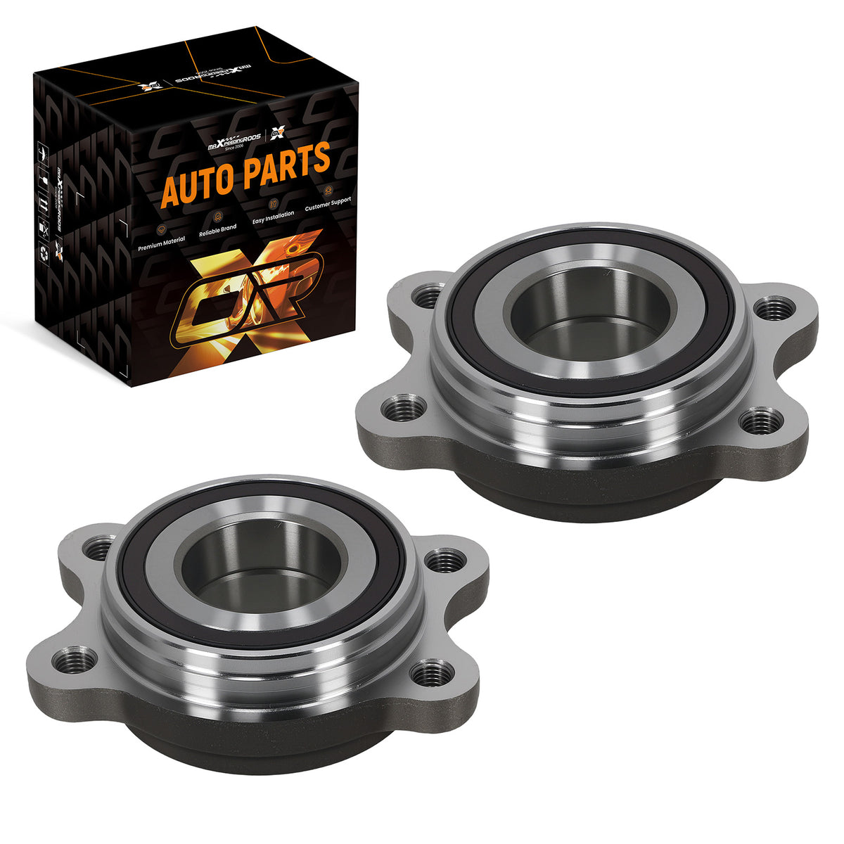 Front Left Right Wheel Bearing Hub compatible For Audi A6 Quattro 2005-2011 513227