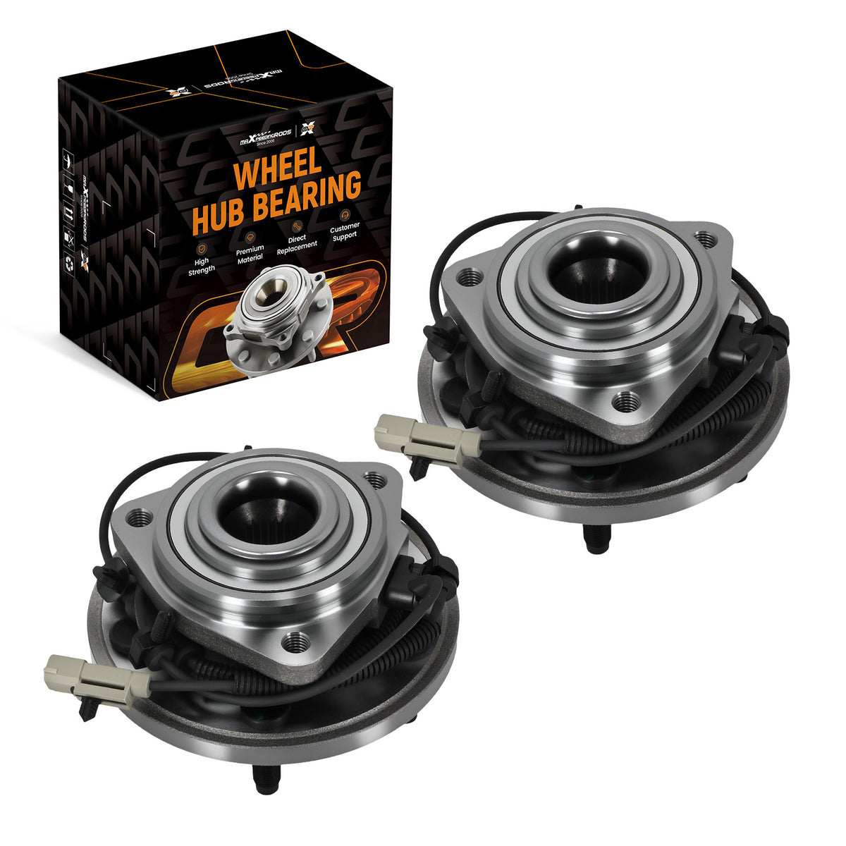 5 Lug Front Hub Assembly compatible For Jeep Commander Grand Cherokee 2005-10 513234