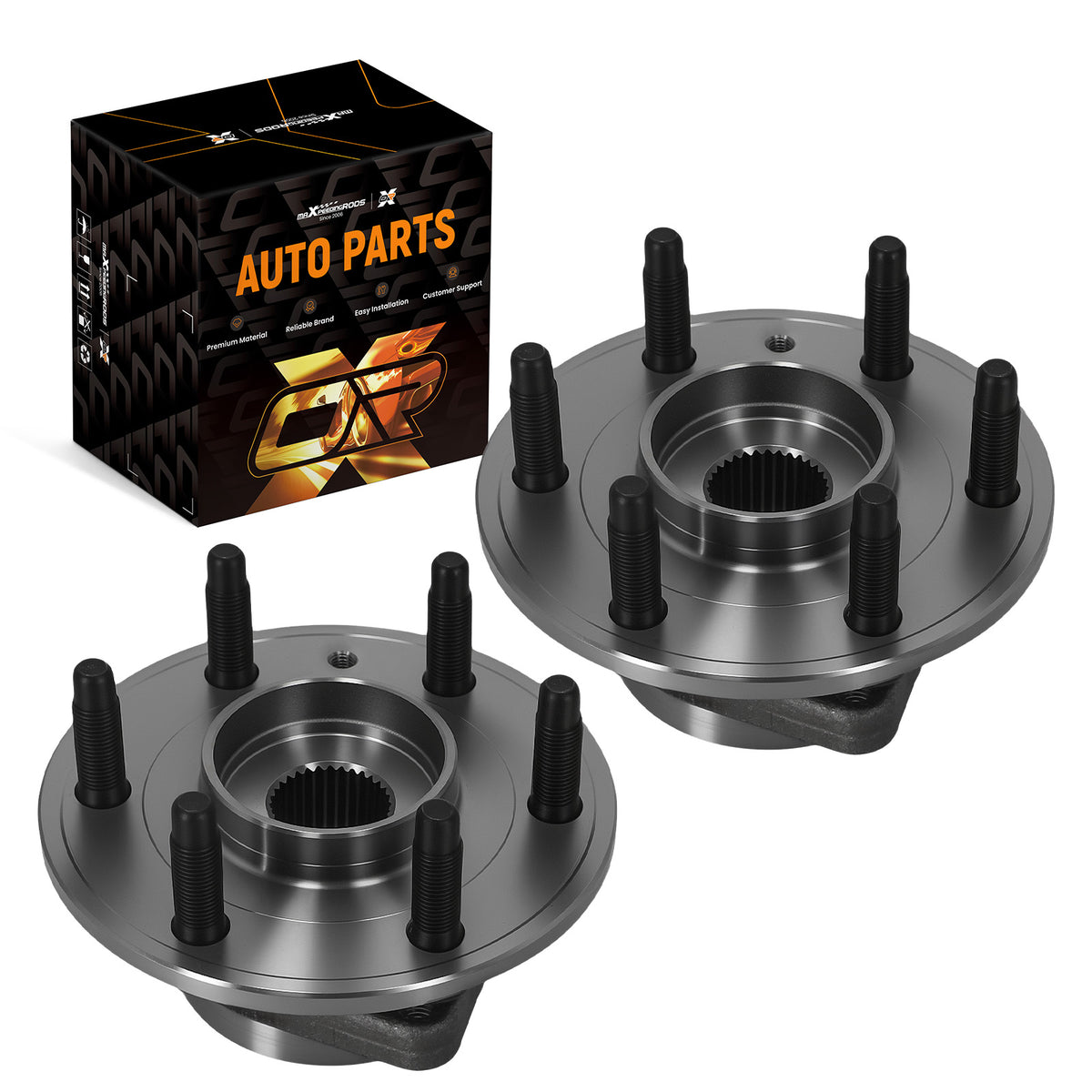 513277 Wheel Hub compatible For Chevrolet Traverse compatible For Buick Enclave 2009-2017 Front Rear ABS