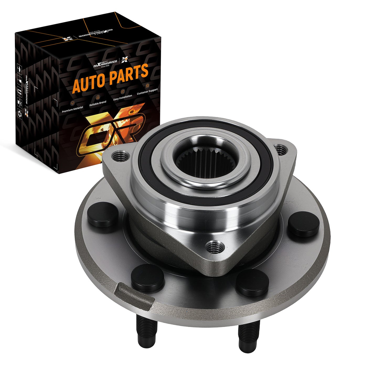 6-Bolt Wheel HubBearing compatible For GMC Acadia Limited/Outlook 2007-2017 513277