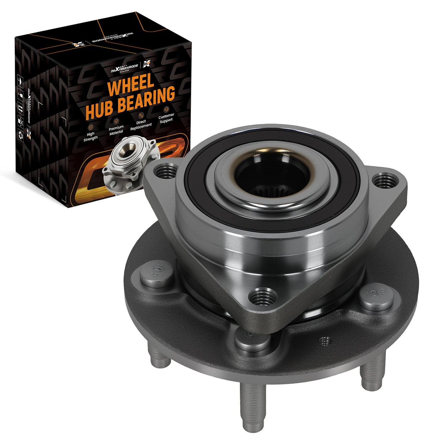 Front Wheel HubBearing Assembly compatible For Chevrolet Cruze 2011-2015 513315