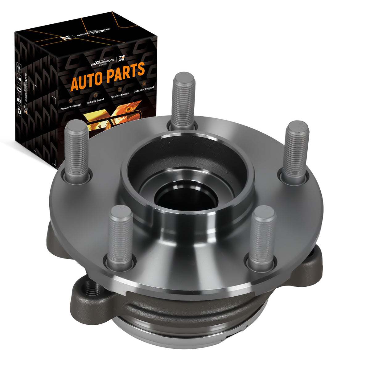5-Lug Front Wheel Hub Assembly compatible For Infiniti G25 G35 G37 RWD 2007-2013 513334
