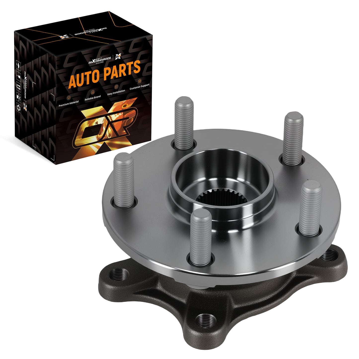 Front Wheel Bearing Hub Assembly compatible For Lexus IS350 RC350 AWD 2011-2022 513365