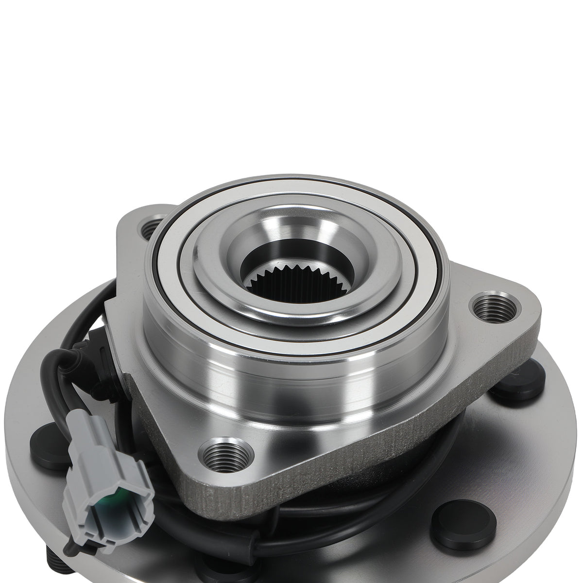 Front HubBearing Assembly SP500703 6 Lugs ABS compatible For Infiniti QX56 Titan 08-2012