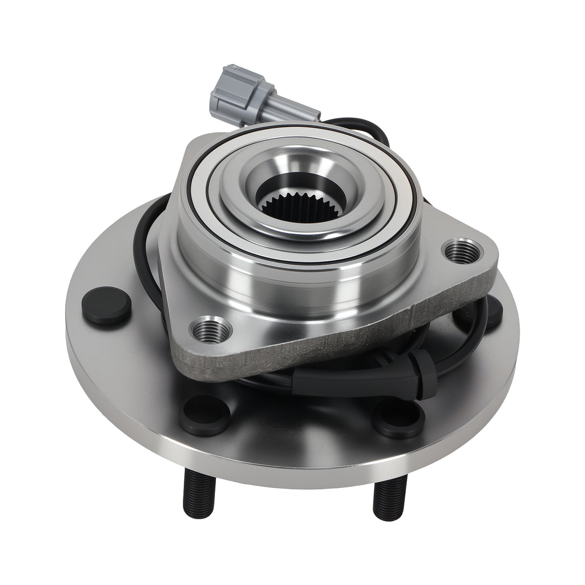 Front HubBearing Assembly SP500703 6 Lugs ABS compatible For Infiniti QX56 Titan 08-2012