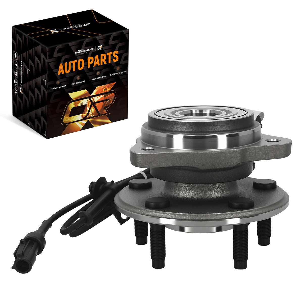 Front Wheel Hub Assembly compatible For Ford Explorer compatible For Mercury Mountaineer 515003 4WD AWD