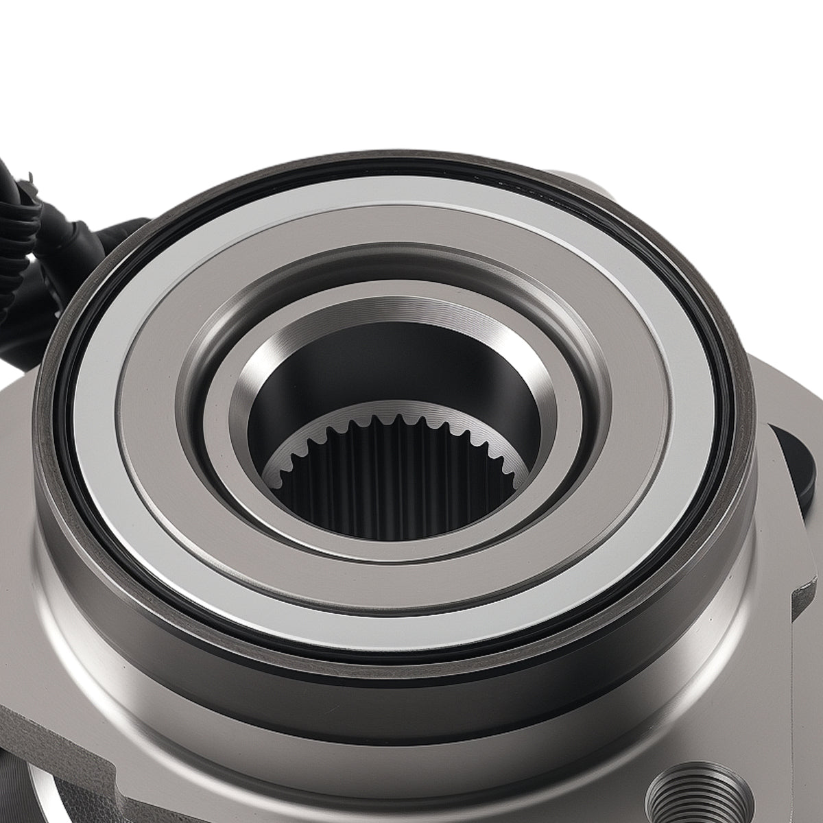 Front Wheel Bearing Hub Assembly compatible For Ford F-150 4WD 97-99 515010 SP550200 5 Lug