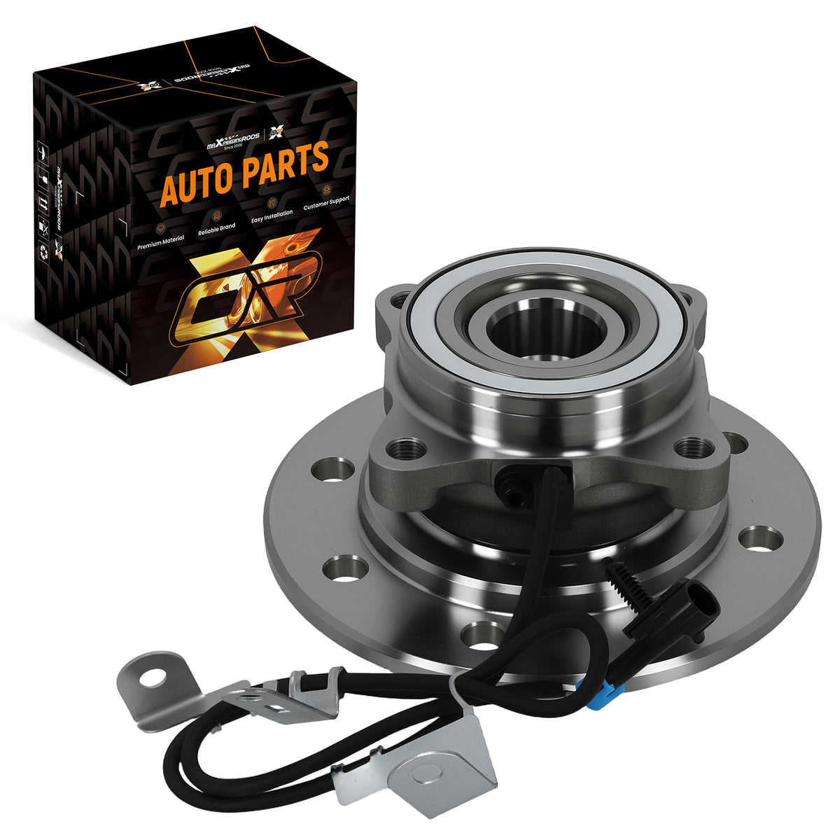 Front 8 Lug Wheel Bearing Hub compatible For GMC K3500 4WD 1996-2000 715041 730-0031