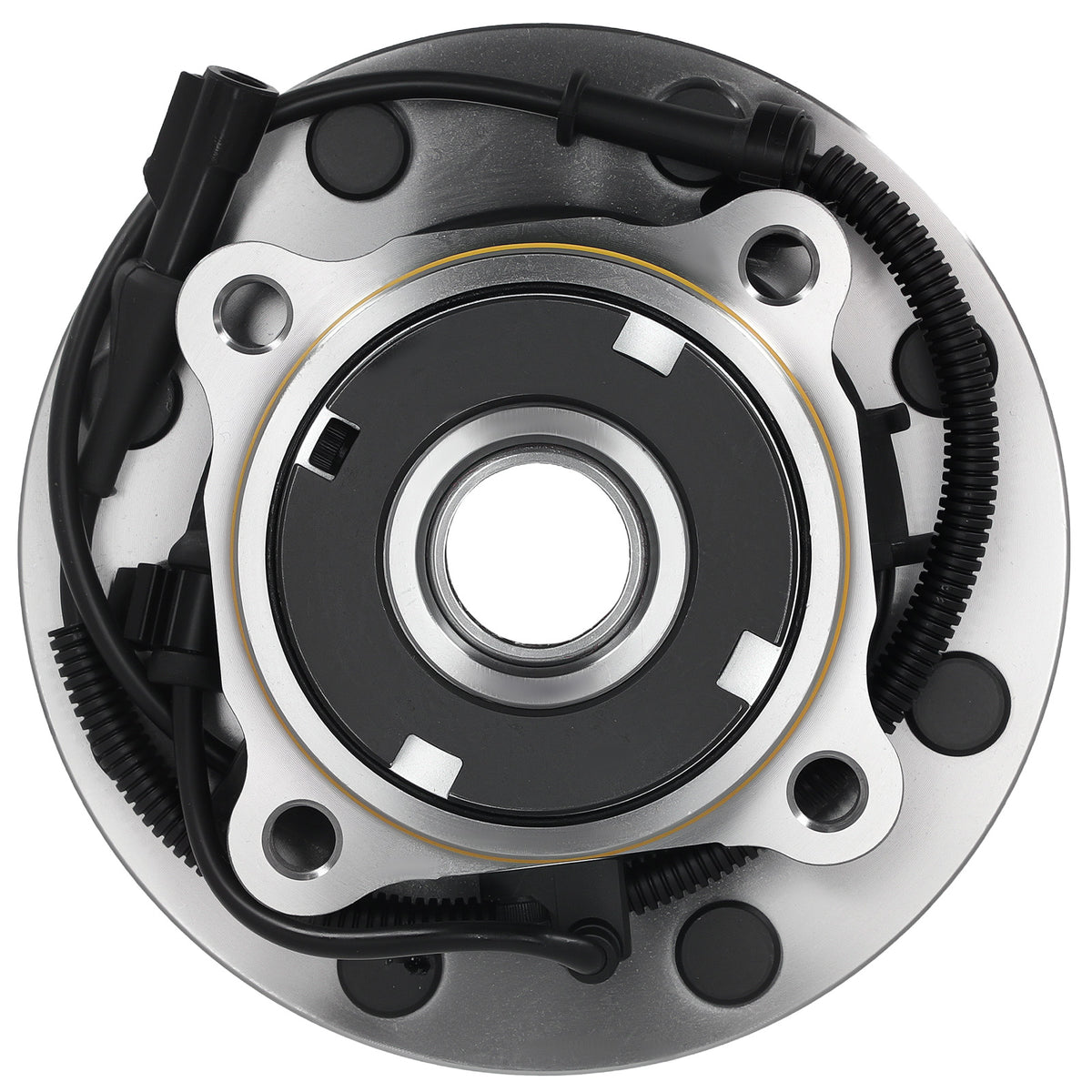 515057 Front Hub Assembly compatible For Ford F-250/F-350/F-450/F-550 99-04 4WD w/ABS