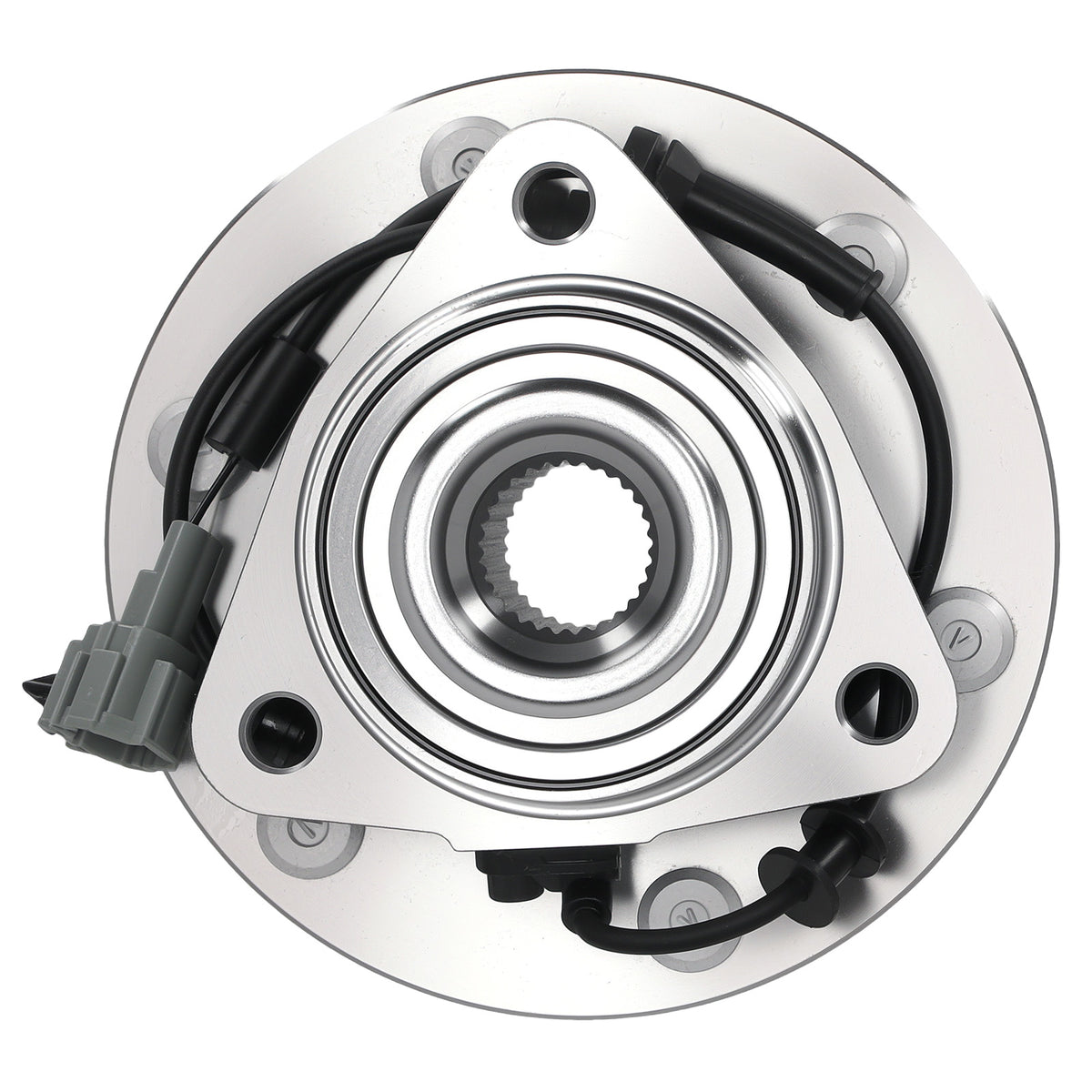 6 Bolt Front Wheel Hub Bearing compatible For Nissan Titan compatible For Infiniti QX56 2004-07 515066